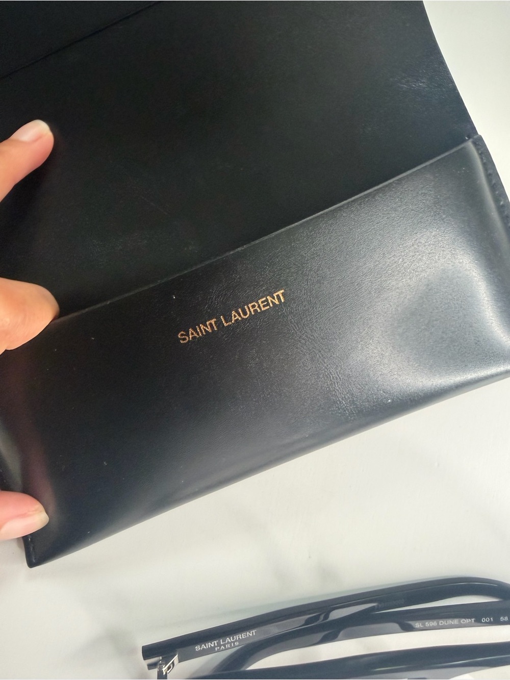 Saint Laurent Black Optical Glasses with Case - Picture 9 of 10